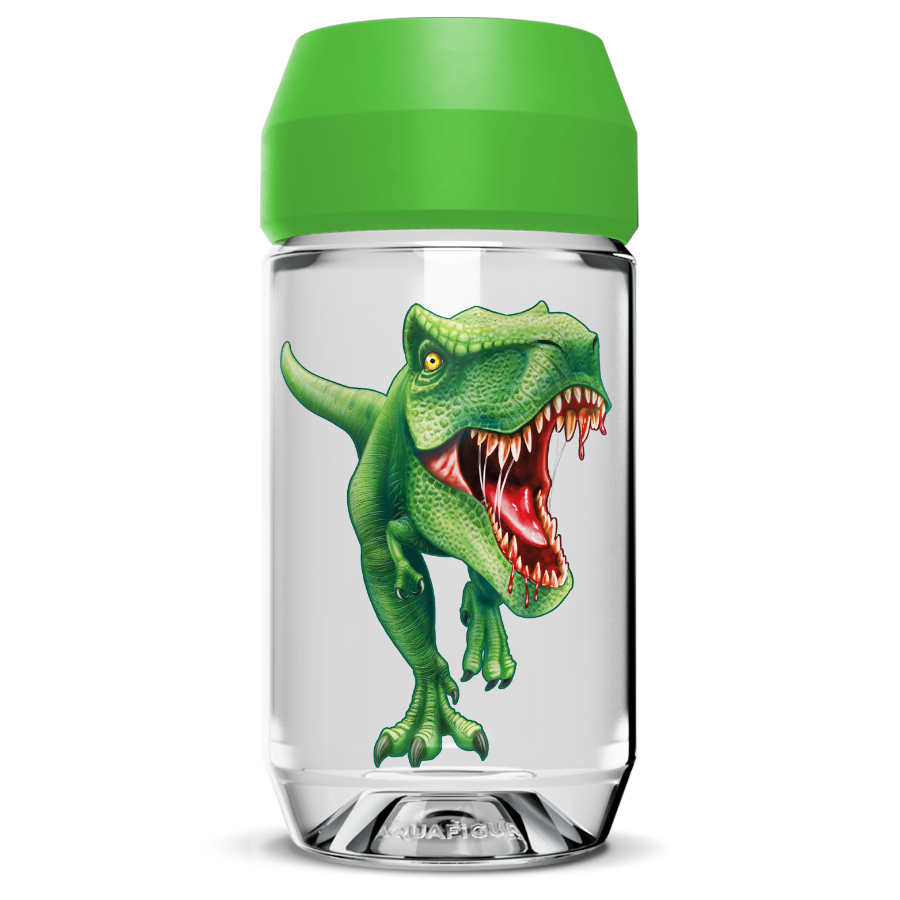 Aquafigure bottle including one Bottle Card - GREEN