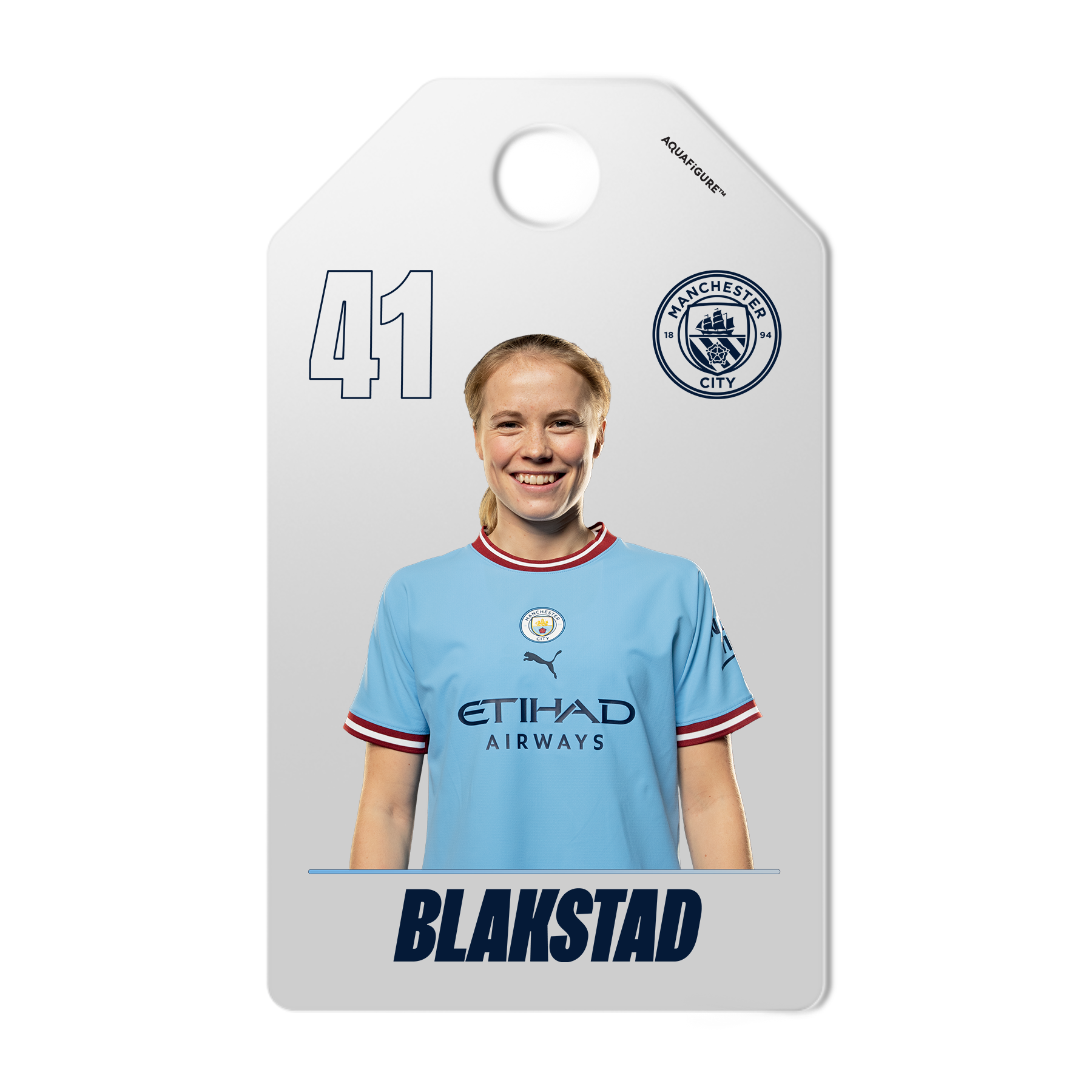 Manchester City Women’s Team - Aquafigure Bottle including 5 Players
