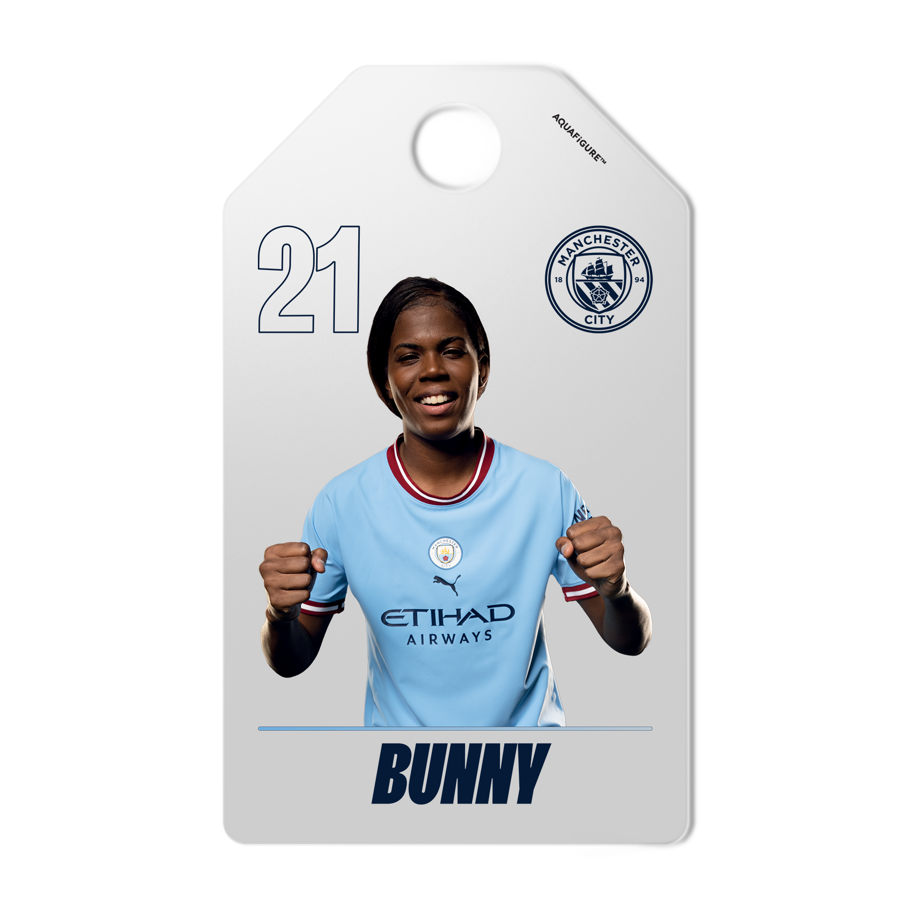 Manchester City Women’s Team - Aquafigure Bottle including 5 Players