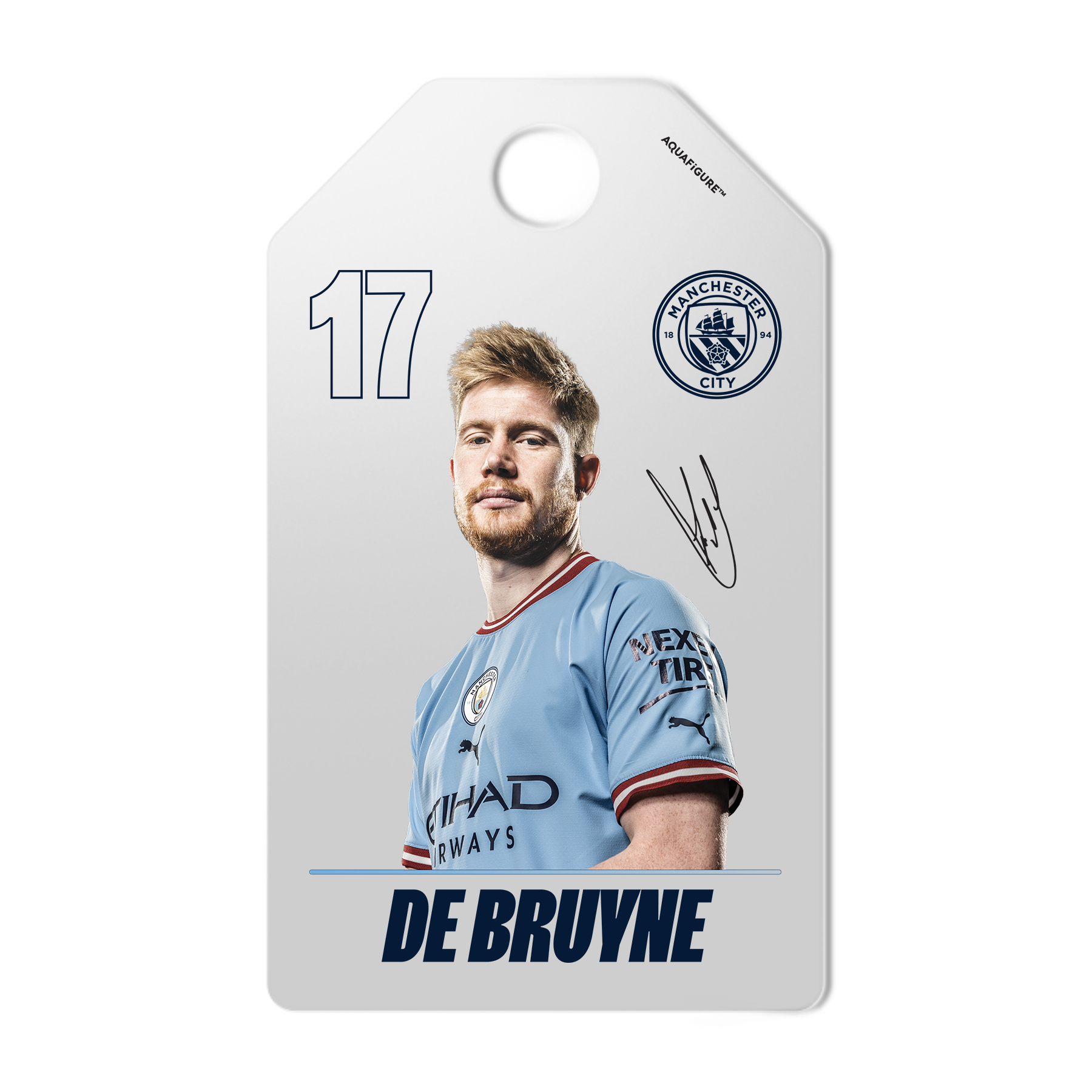 Manchester City Men’s Team - Aquafigure Bottle including 5 Players