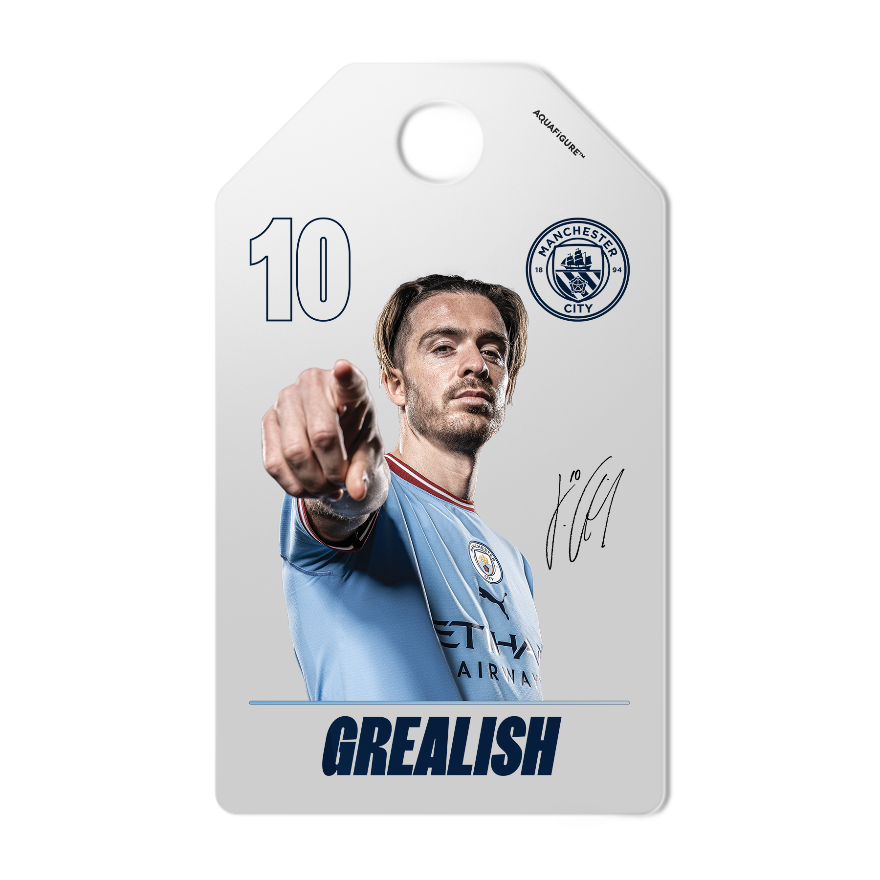 Manchester City Men’s Team - Aquafigure Bottle including 5 Players
