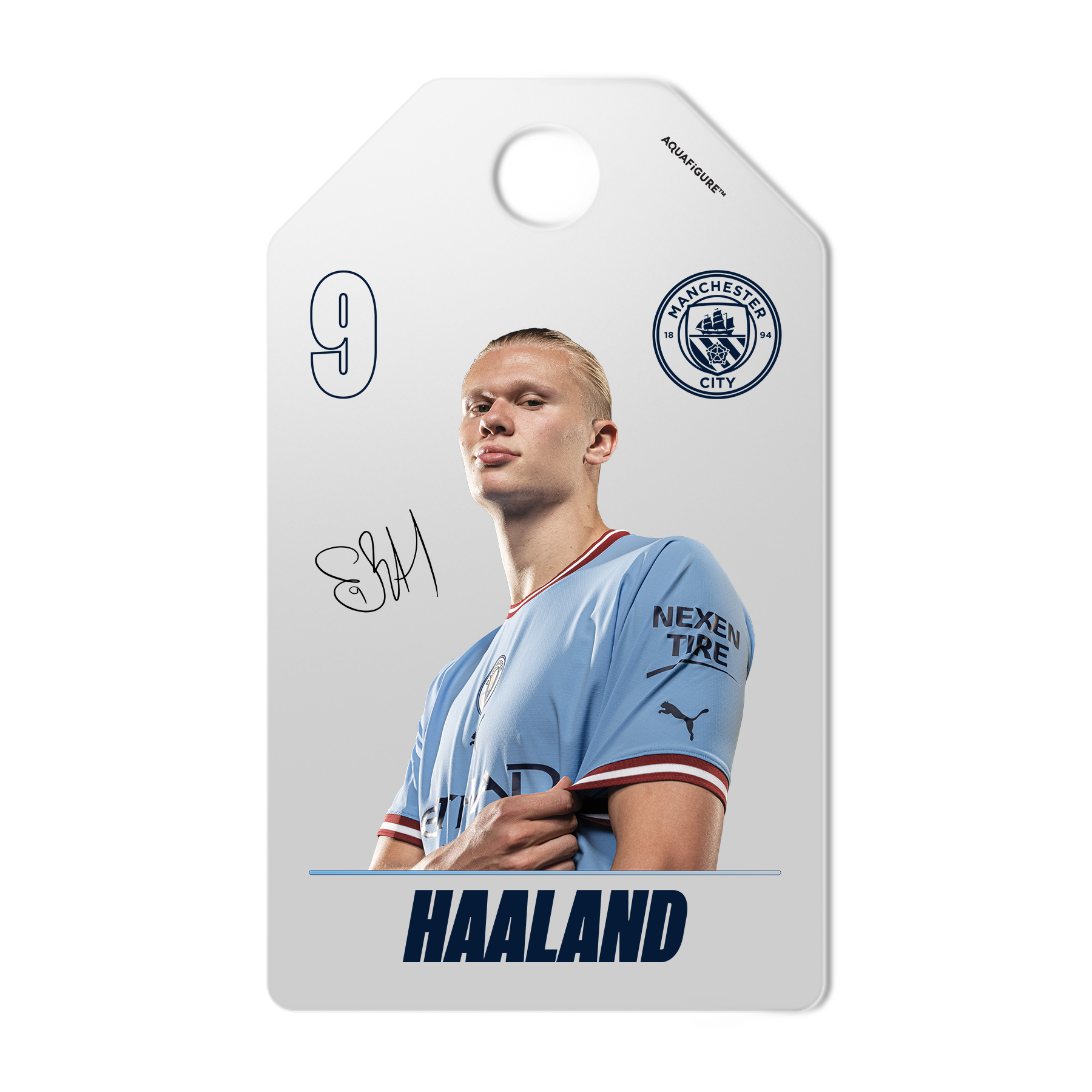Manchester City Men’s Team - Aquafigure Bottle including 5 Players