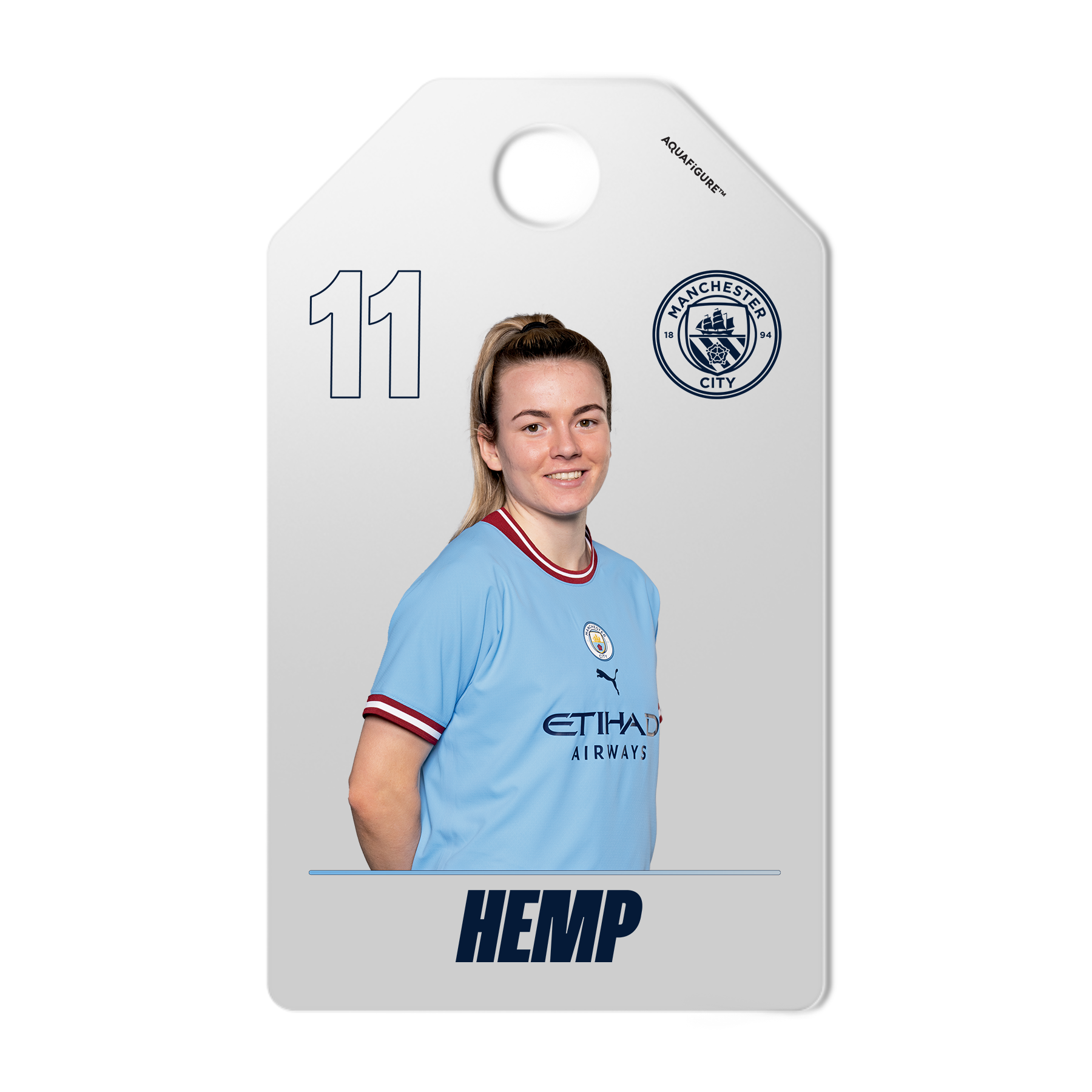 Manchester City Women’s Team - Aquafigure Bottle including 5 Players