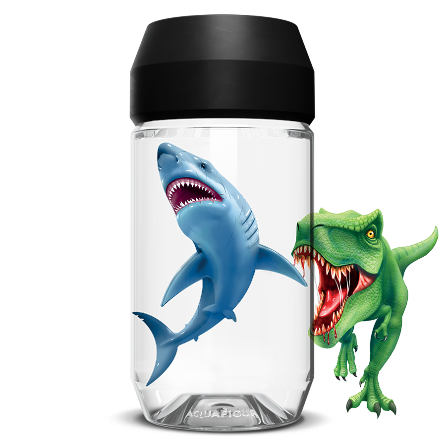 Creatures - Aquafigure Bottle including 6 Creatures