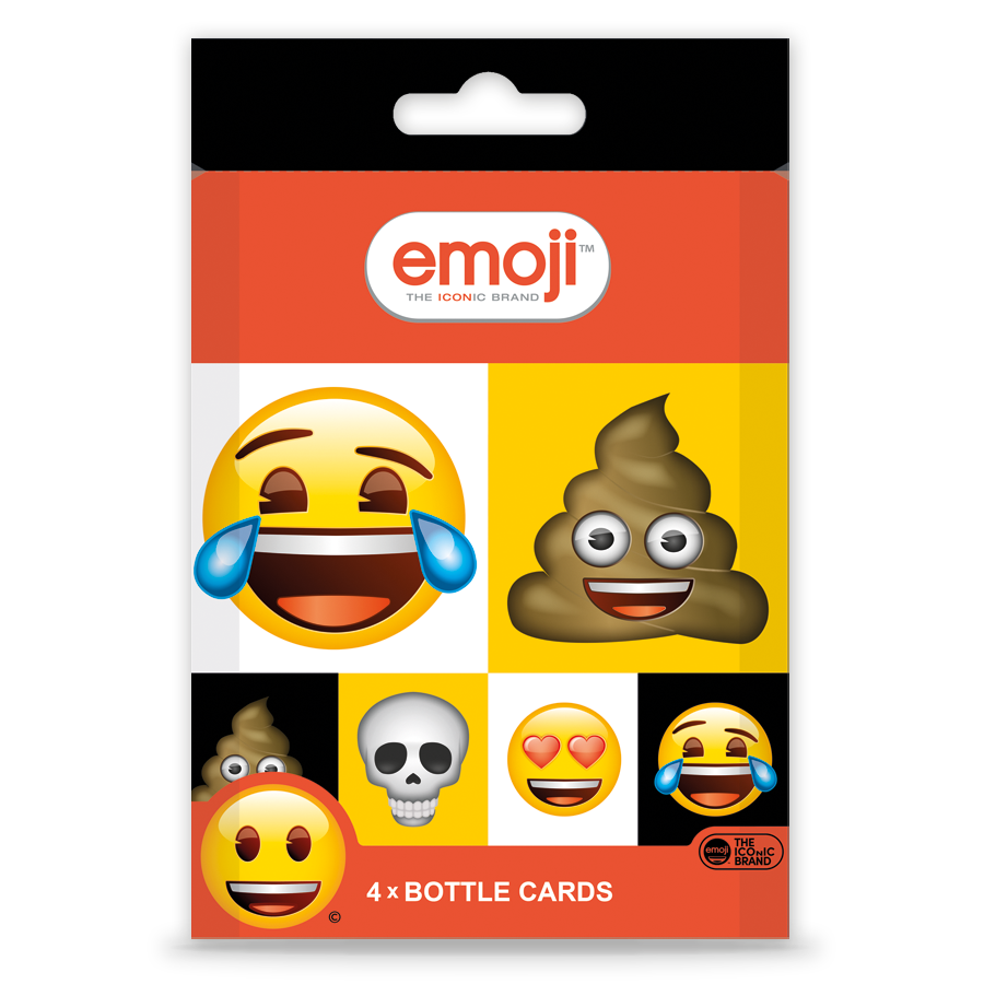 Emoji™ - Aquafigure Pouch including 4 bottle cards