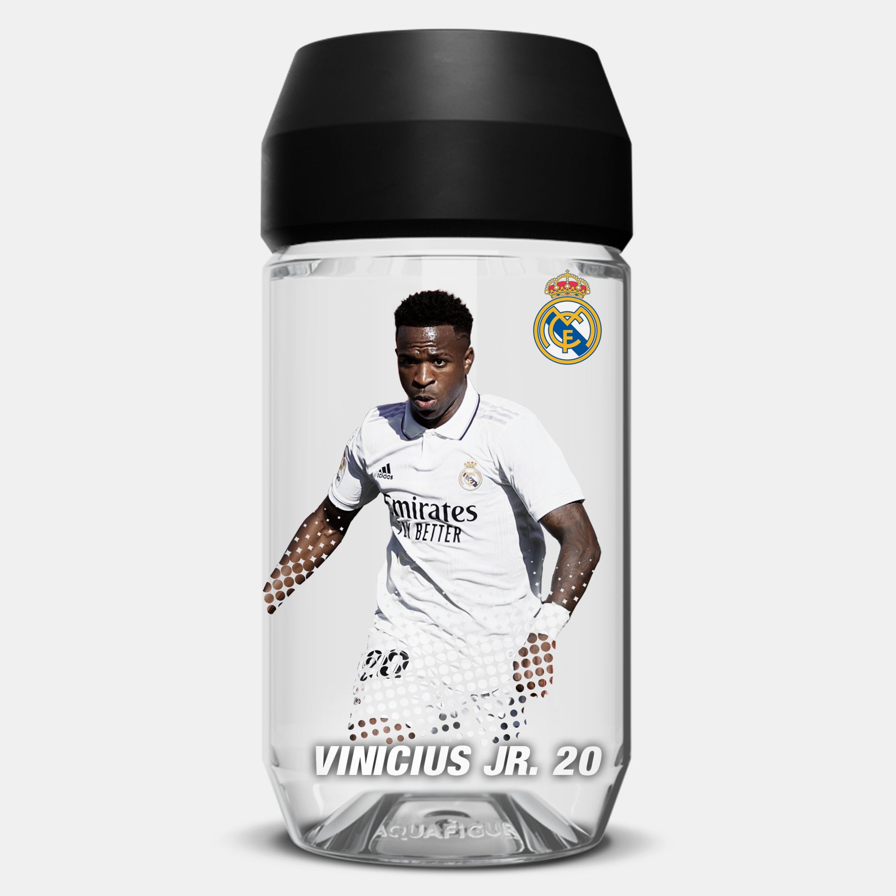 Real Madrid Men’s Team - Aquafigure Bottle including 5 Players