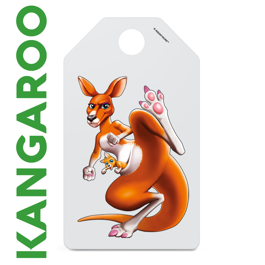Animals - Aquafigure Pouch including 4 bottle cards