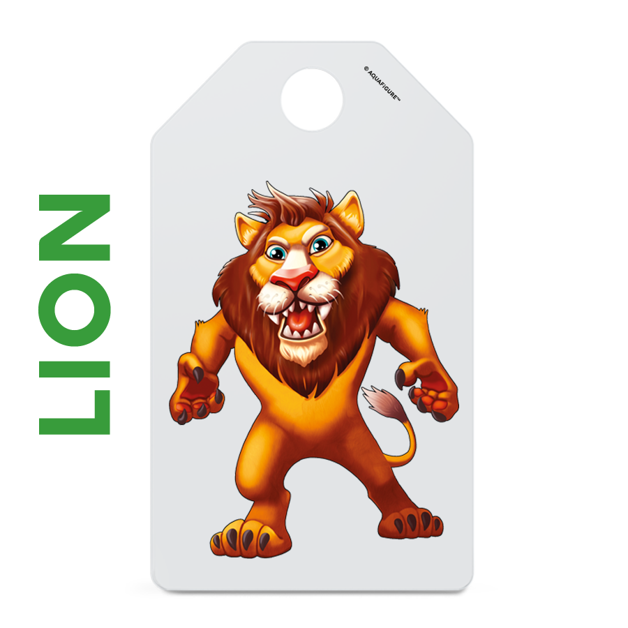 Animals - Aquafigure Pouch including 4 bottle cards