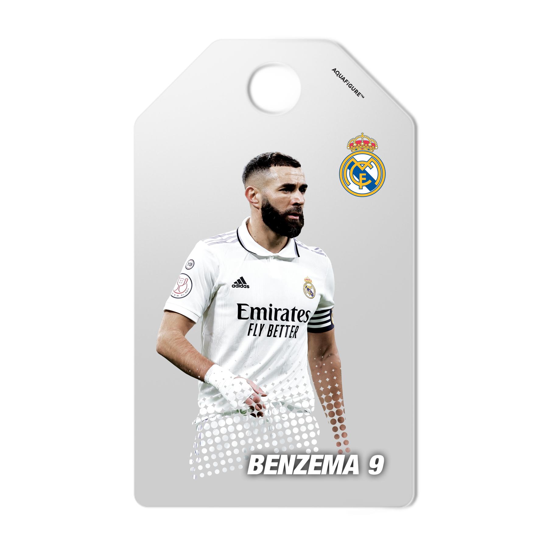 Real Madrid Men’s Team - Aquafigure Bottle including 5 Players