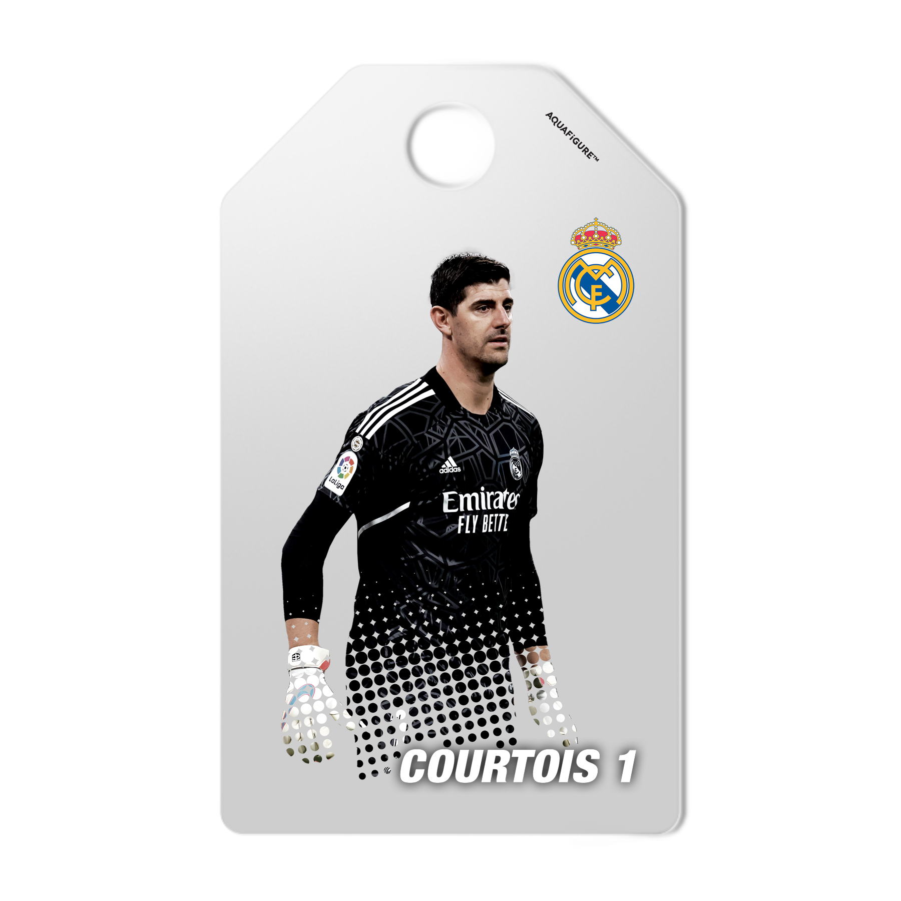 Real Madrid Men’s Team - Aquafigure Bottle including 5 Players
