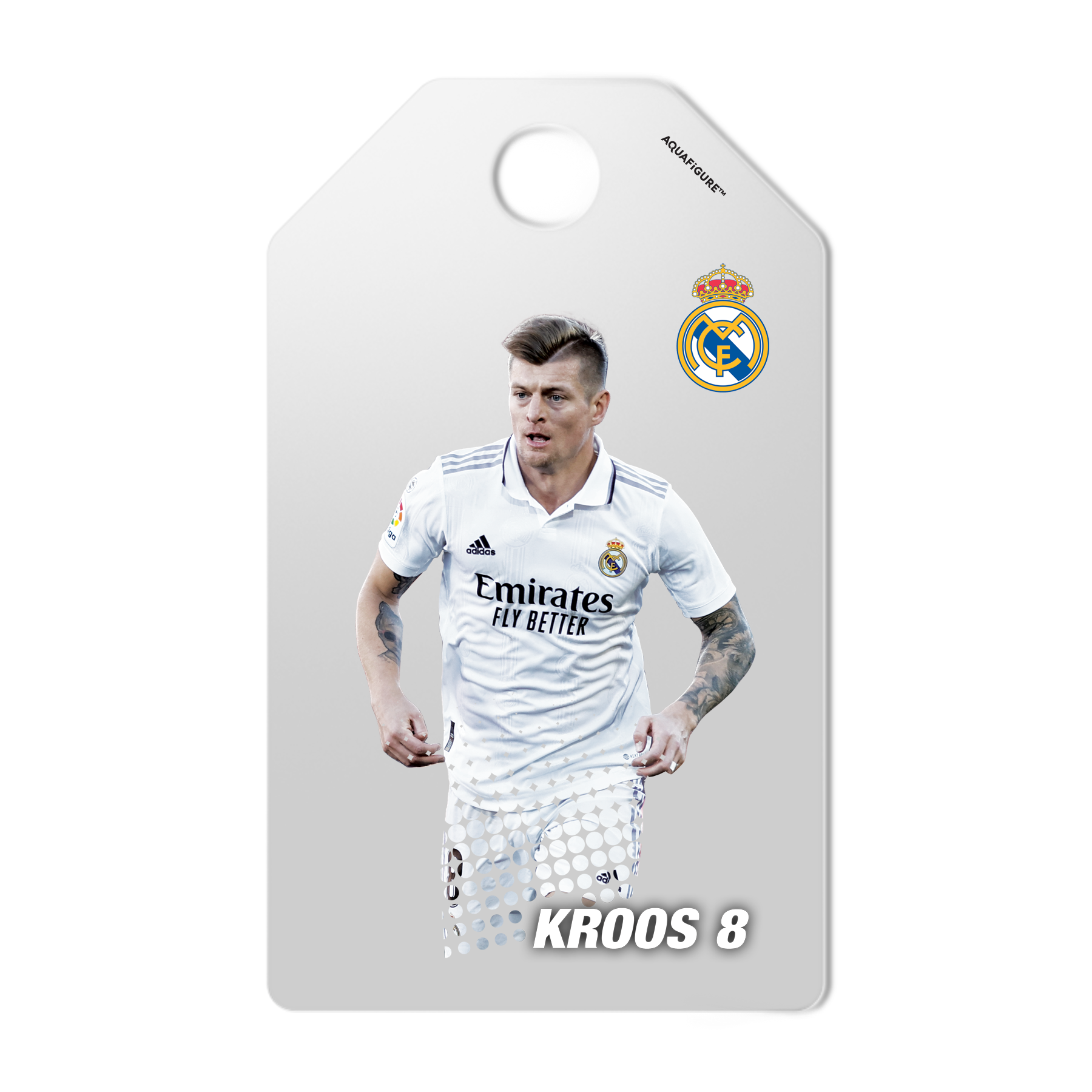 Real Madrid Men’s Team - Aquafigure Bottle including 5 Players