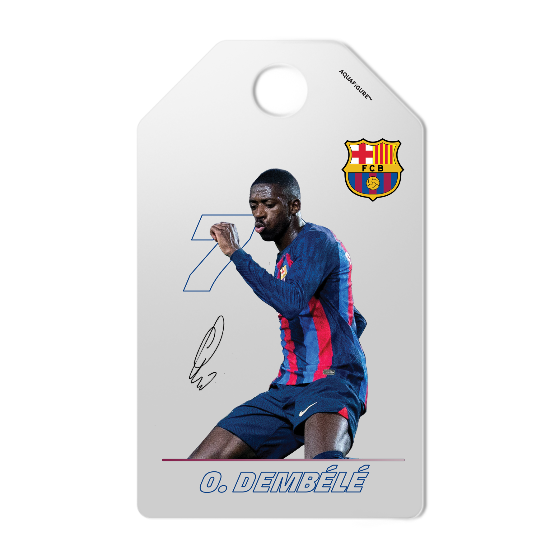 FC Barcelona Men's Team - Aquafigure Bottle including 5 Players