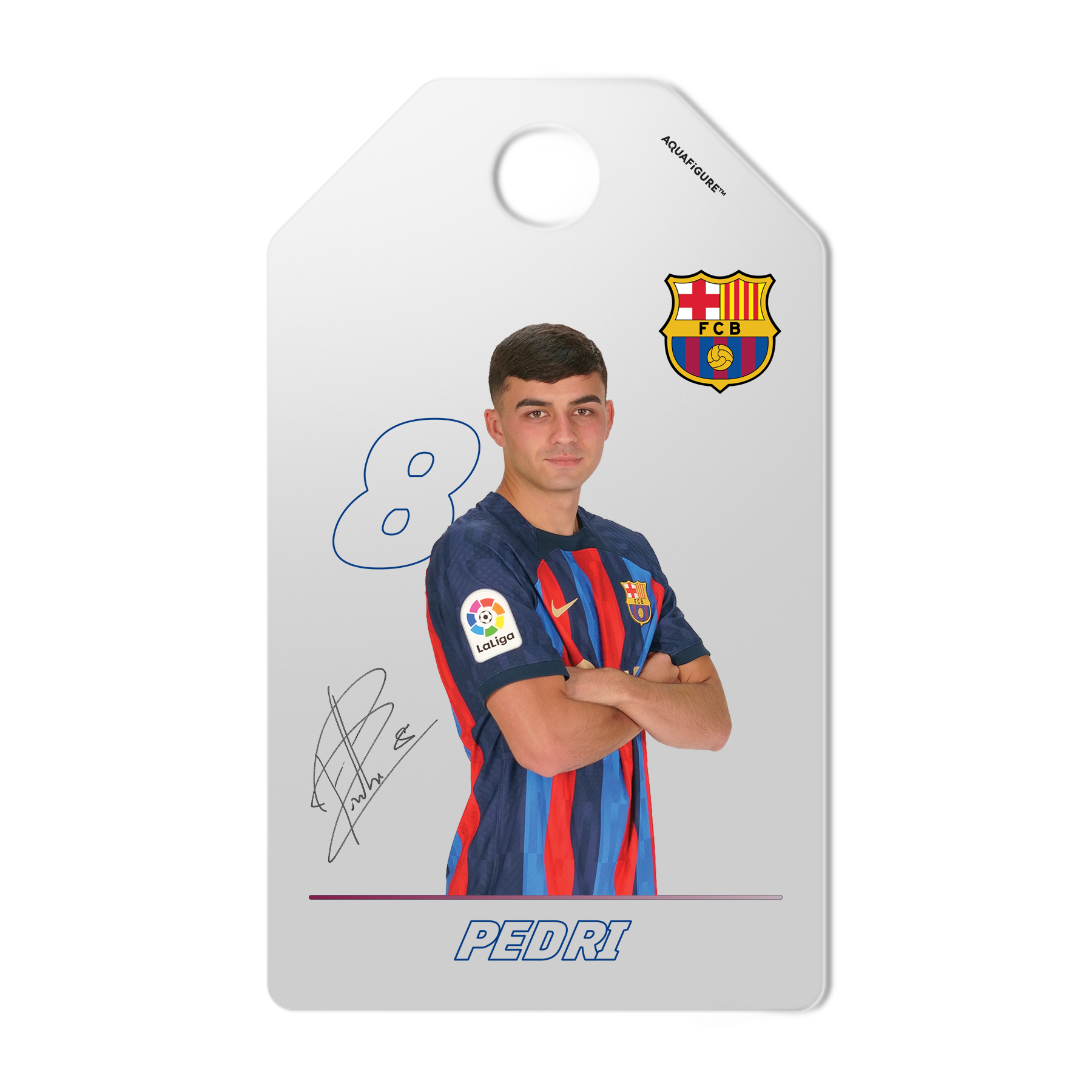 FC Barcelona Men's Team - Aquafigure Bottle including 5 Players
