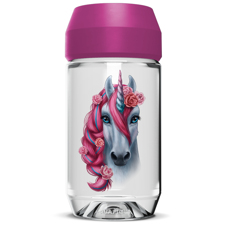 Unicorn Braid - Aquafigure bottle including 1 bottle card