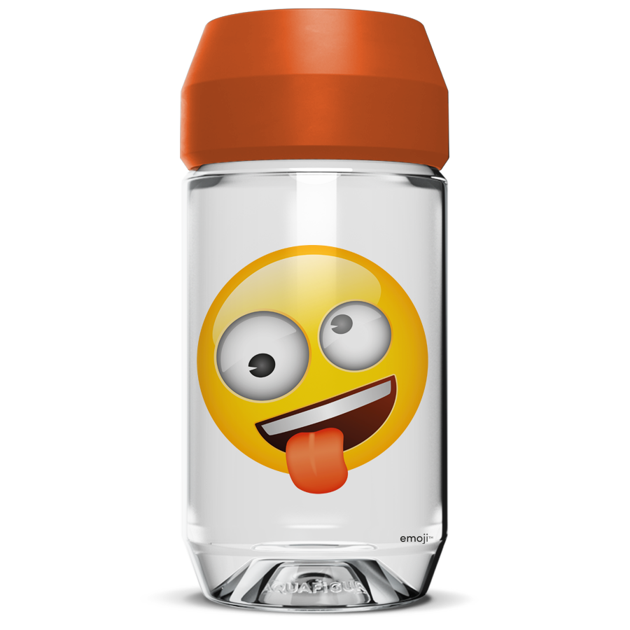 Emoji Crazy Eyes - Aquafigure bottle including 1 bottle card