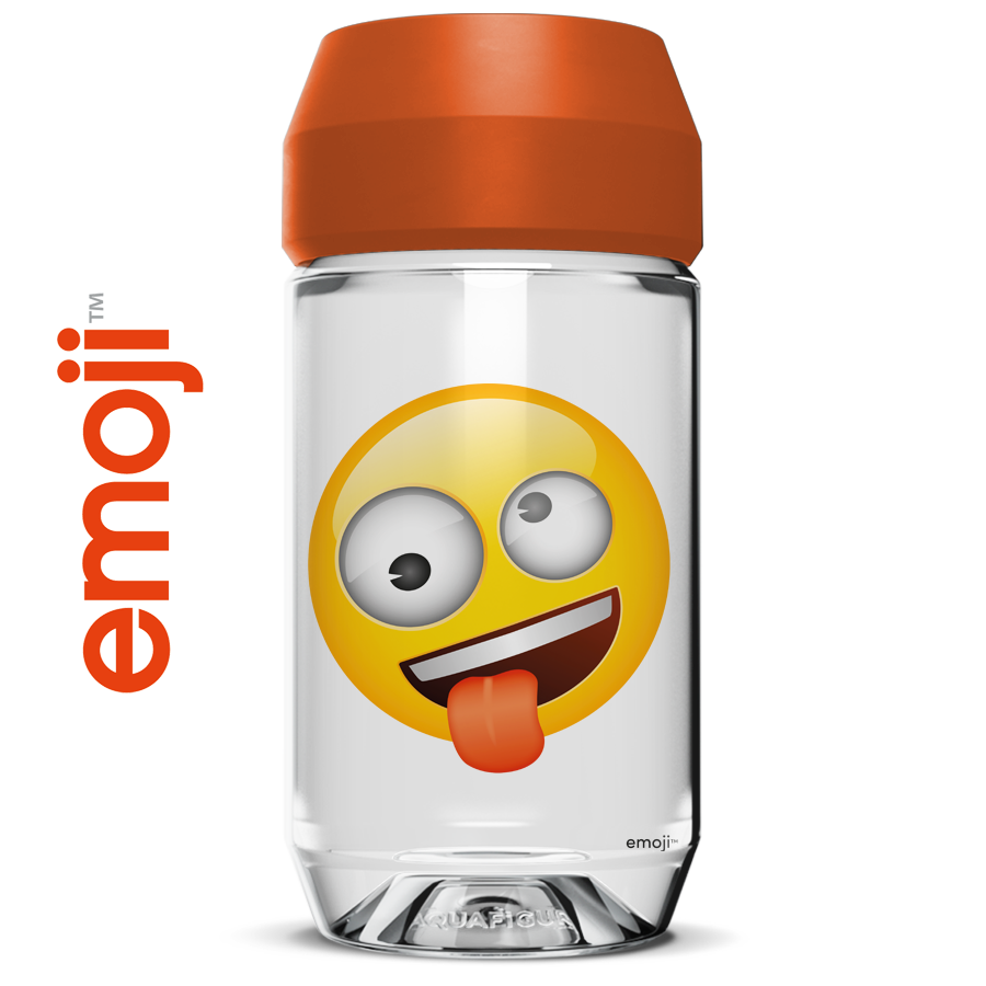 Emoji Crazy Eyes - Aquafigure bottle including 1 bottle card