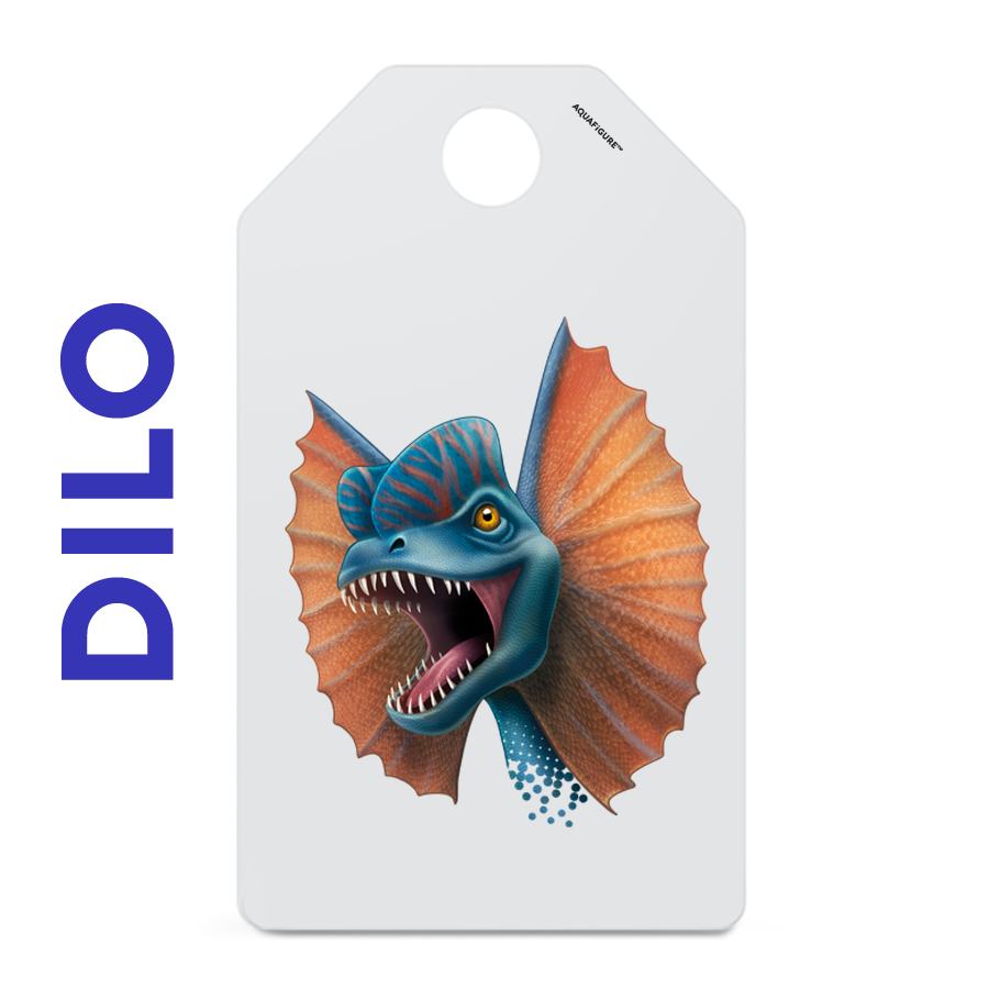 Dinos - Aquafigure Pouch including 4 bottle cards