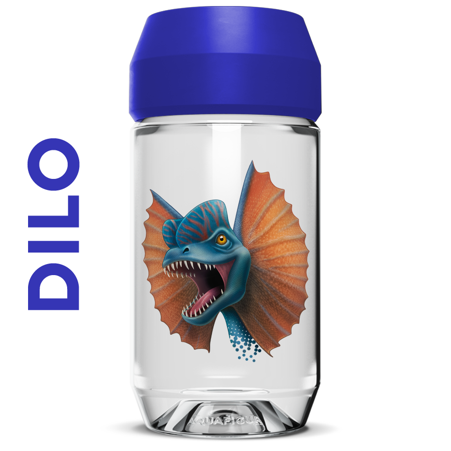 Dinos Dilo - Aquafigure bottle including 1 bottle card