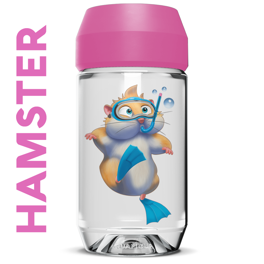 Sweeties Hamster - Aquafigure bottle including 1 bottle card