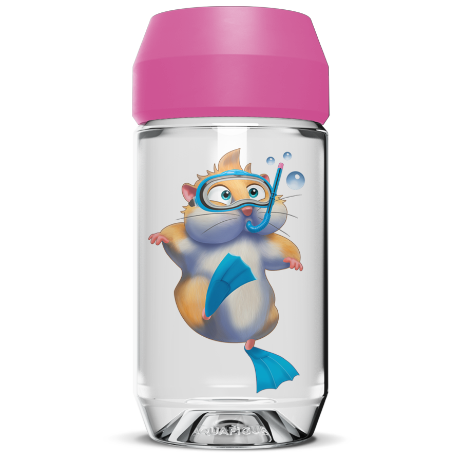Sweeties Hamster - Aquafigure bottle including 1 bottle card