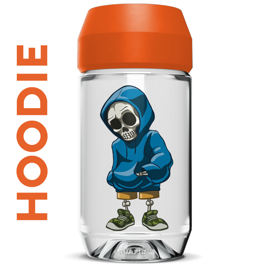Creepies Hoodie - Aquafigure bottle including 1 bottle card