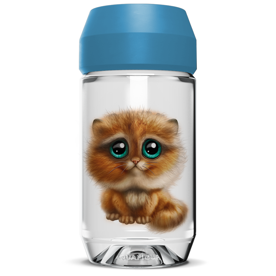 Cuties Kitten - Aquafigure bottle including 1 bottle card