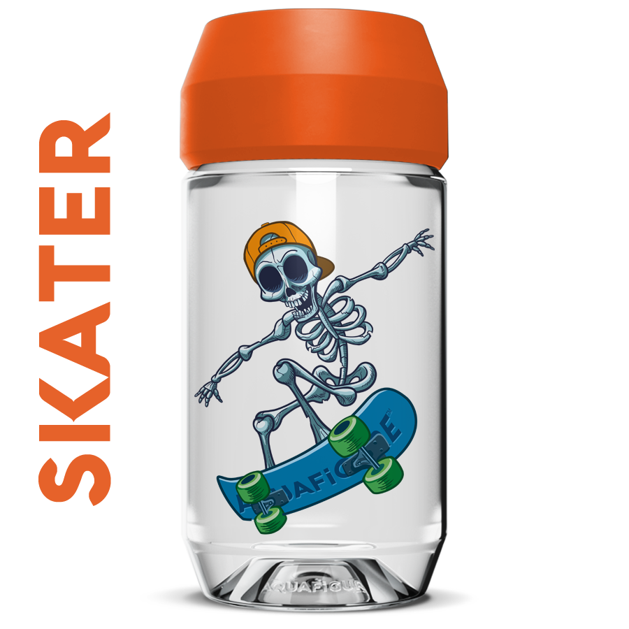 Creepies Skater - Aquafigure bottle including 1 bottle card