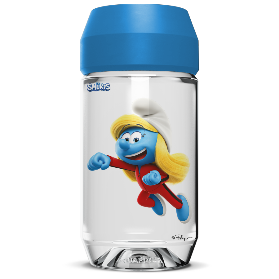 Super Smurfette- Aquafigure Bottle including 1 bottle card