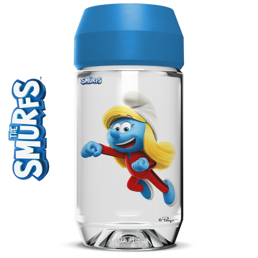 Super Smurfette- Aquafigure Bottle including 1 bottle card