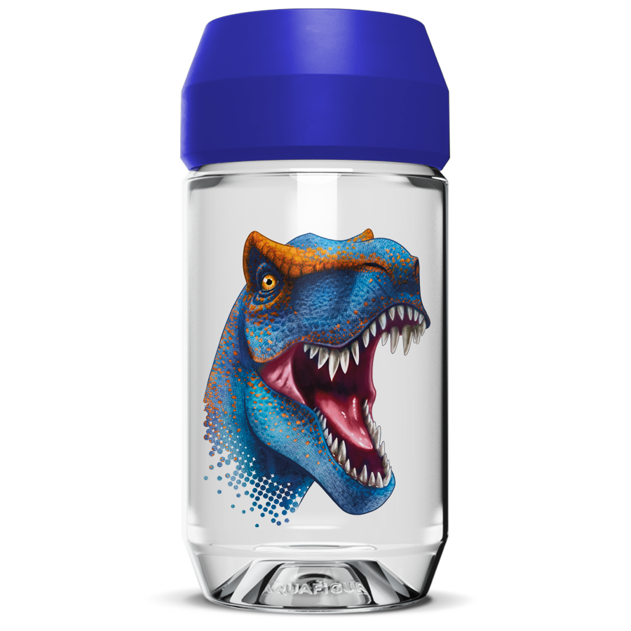 Dinos Trex - Aquafigure bottle including 1 bottle card